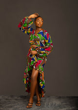 REMI AFRICAN PRINT SKIRT