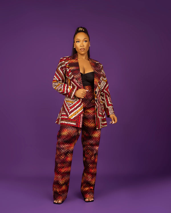 MAISE AFRICAN PRINT PANTS