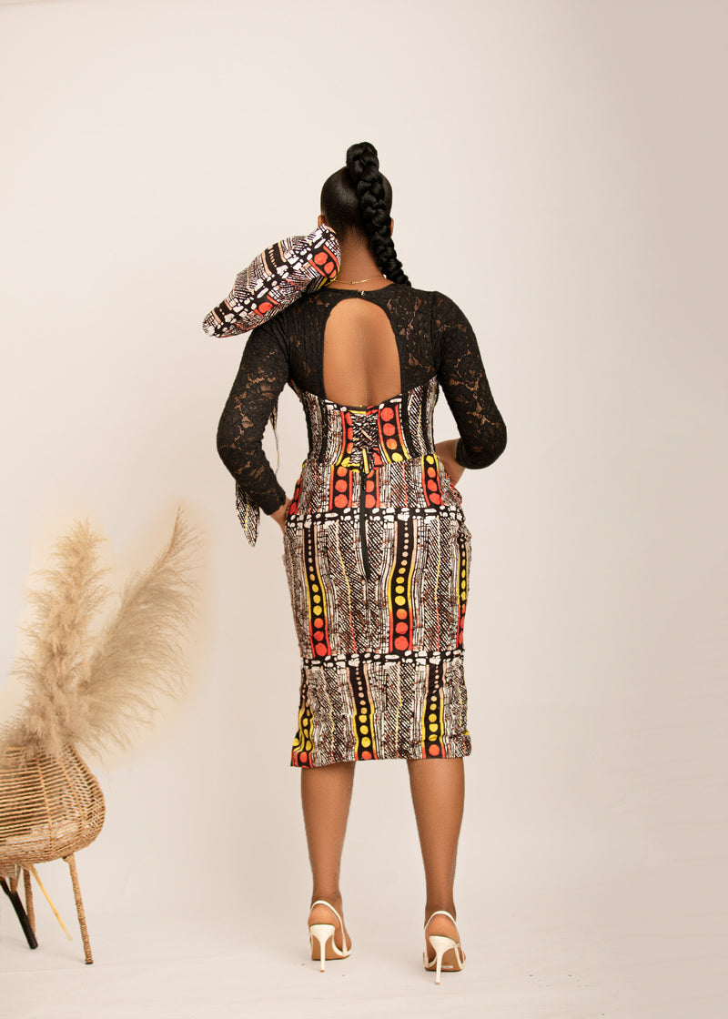 Ankara Corset Top  African print dress ankara, African print clothing,  African print dress designs