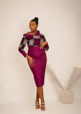 LOLU AFRICAN PRINT SKIRT