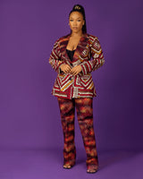 JEMMA AFRICAN PRINT BLAZER